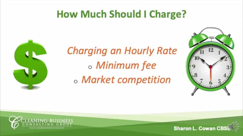 Sharon Cowan’s presentation slide: Charging an Hourly Rate