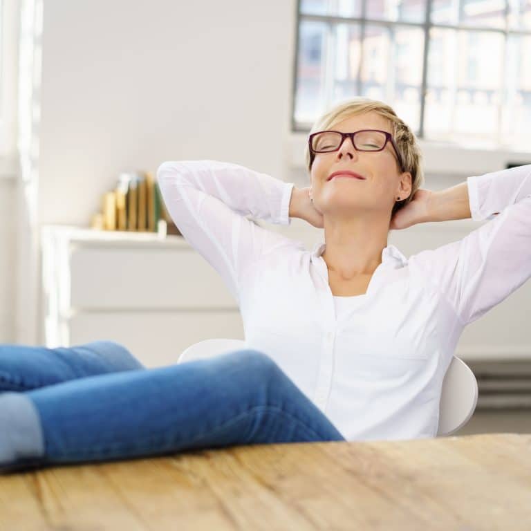 calm cleaning business owner