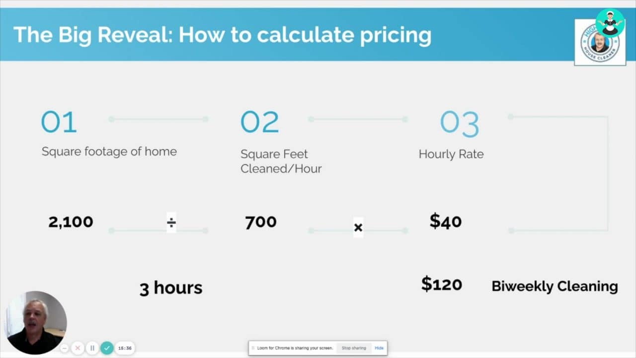 How to create a pricing system for your cleaning business
