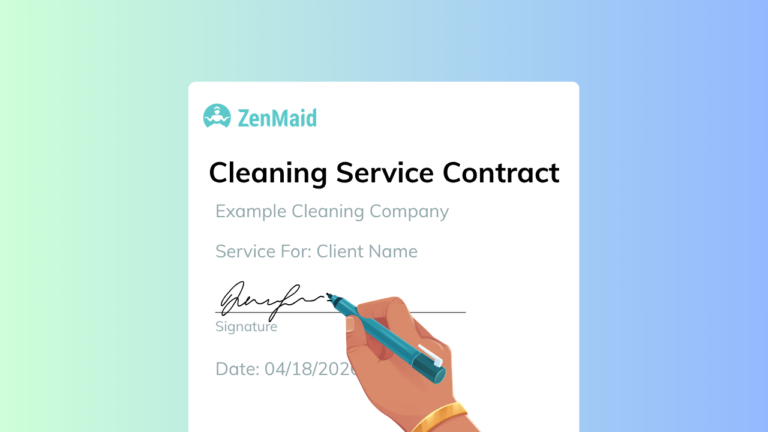 Cleaning Service Contract Template for Cleaning Businesses [Free Download]