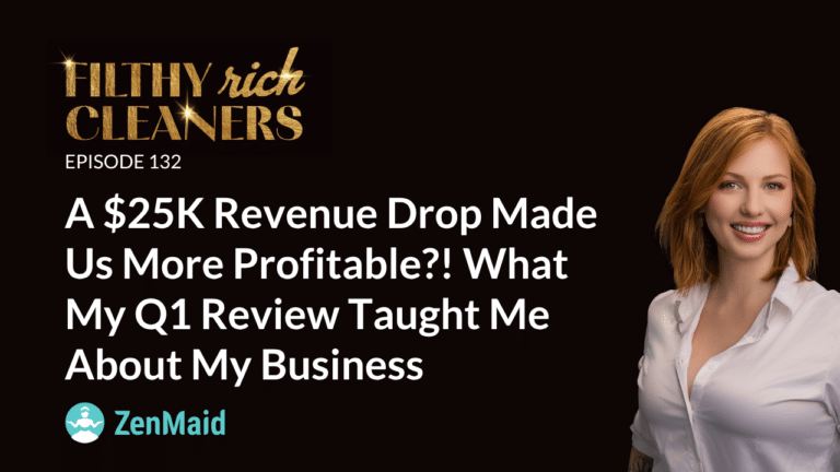 A $25K Revenue Drop Made Us More Profitable?! What My Q1 Review Taught Me About My Business