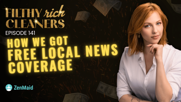 How We Got Free Local News Coverage for Our Cleaning Business