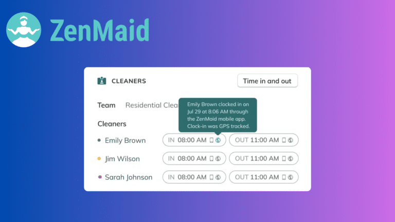 GPS Tracking and Route Efficiency for Cleaning Teams