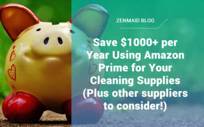 Save $1000+ per Year Using Amazon Prime for Your Cleaning Supplies (Plus other suppliers to consider!)