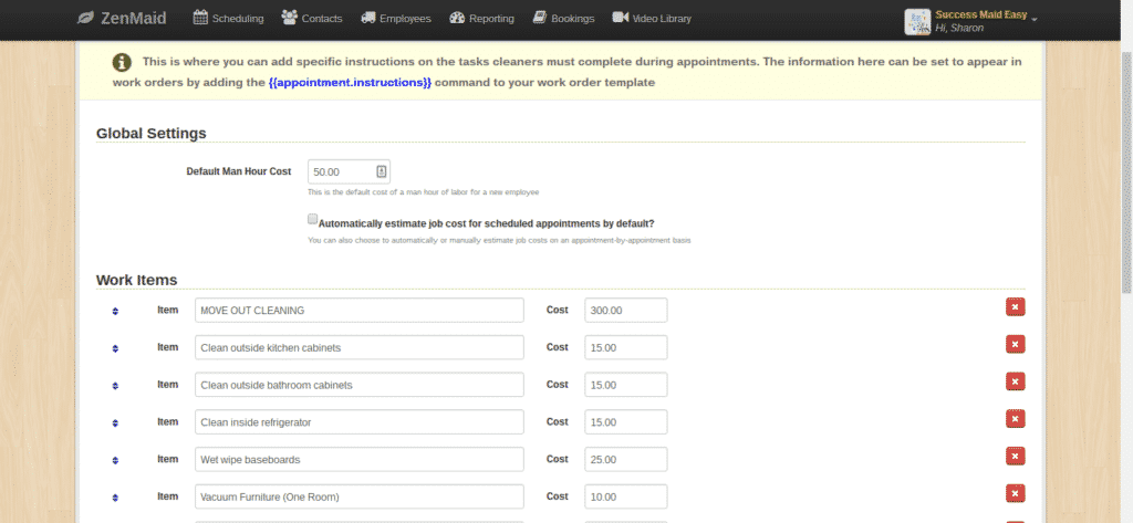 job estimating with video zenmaid com software marketing services job estimating